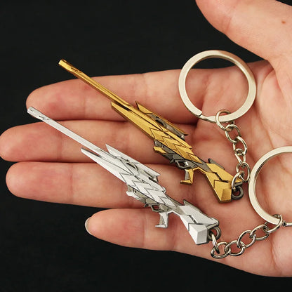 8CM(3.15in) Valorant Araxys Operator Keychain