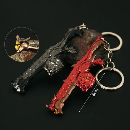 8CM(3.15in) Valorant Elderflame Judge Keychain