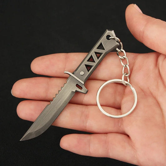 9CM(3.54in) Valorant Xenohunter Knife Keychain