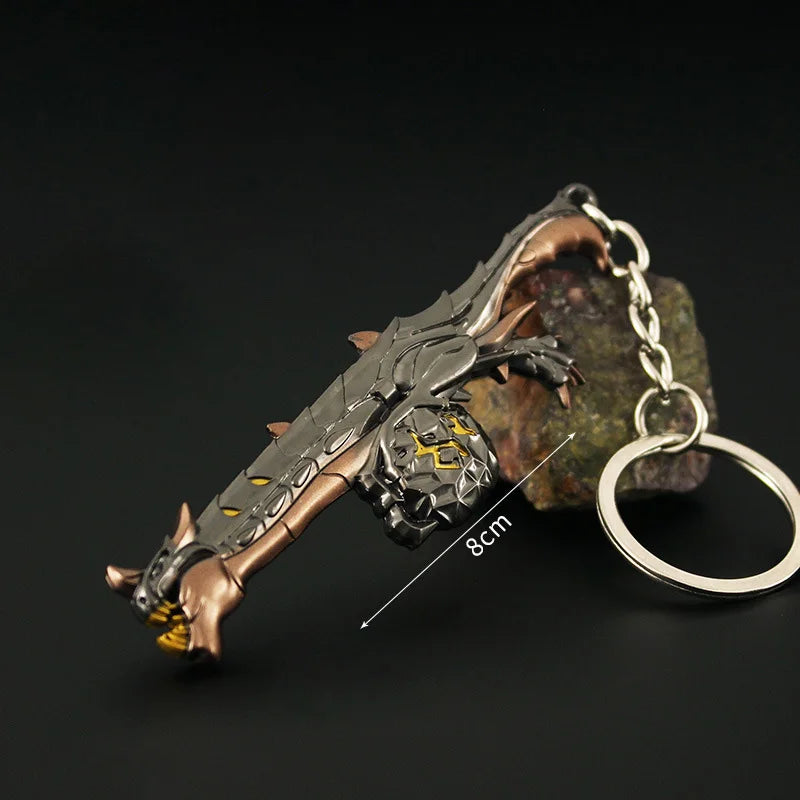 8CM(3.15in) Valorant Elderflame Judge Keychain