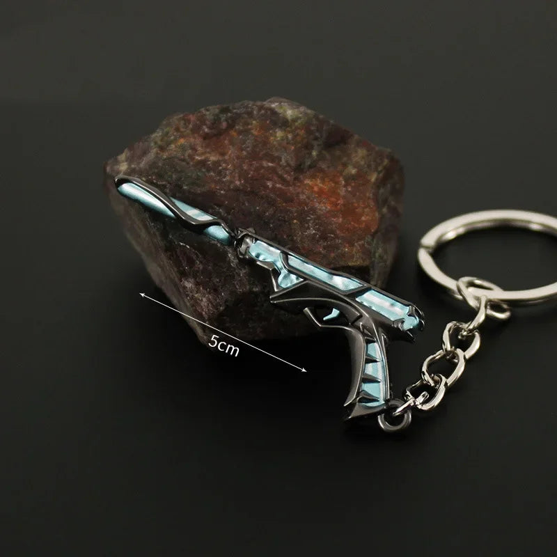 5CM(1.97in) Valorant Ruination Ghost Keychain