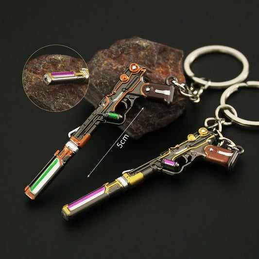 5CM(1.97in) Valorant Magepunk Ghost Keychain