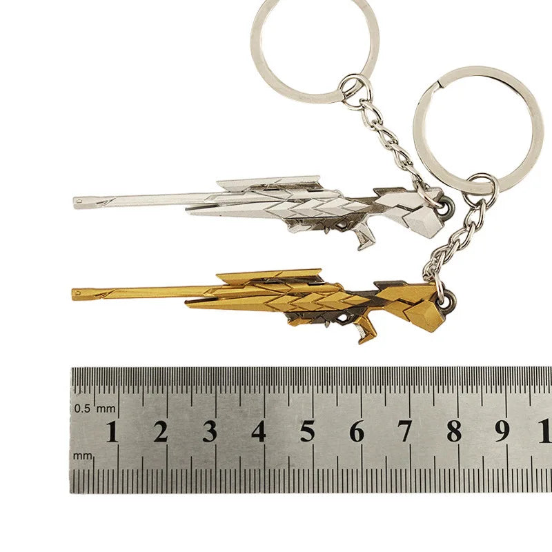 8CM(3.15in) Valorant Araxys Operator Keychain