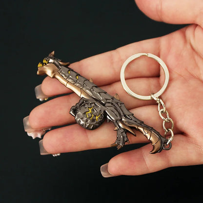 8CM(3.15in) Valorant Elderflame Judge Keychain